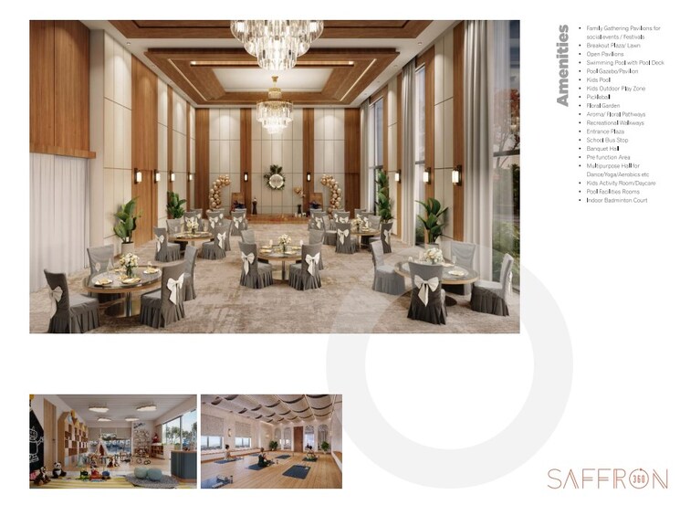 Gym, trishala-saffron-360 2 Bedroom 1250 Sq.Ft. Apartment In Nallagandla Hyderabad 9512557