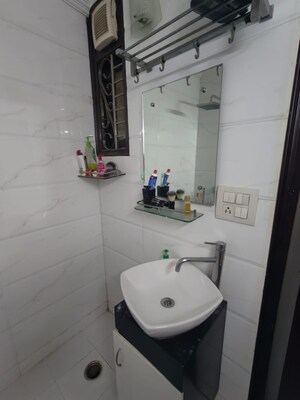 Bathroom in 3 BHK Apartment at OCS Apartments, Mayur Vihar 1 – for Sale