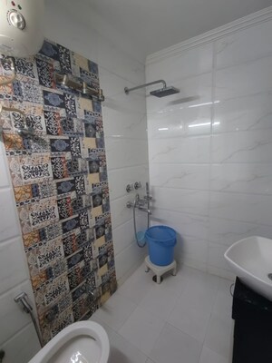 Bathroom in 3 BHK Apartment at OCS Apartments, Mayur Vihar 1 – for Sale