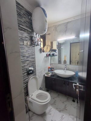 Bathroom in 3 BHK Apartment at OCS Apartments, Mayur Vihar 1 – for Sale