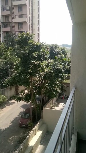 Balcony in 3 BHK Apartment at F5 Mount Unique, Baner – for Rent