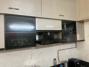 Kitchen in 2 BHK Apartment at SSD Sai Marigold, Pimple Saudagar – for Rent