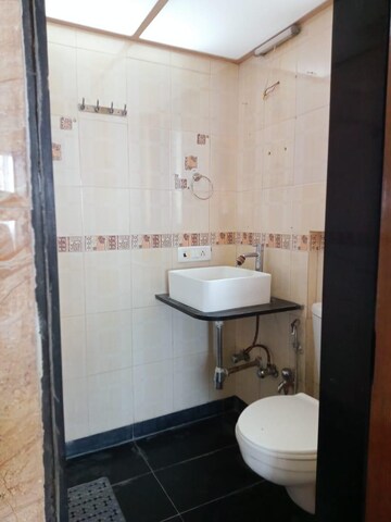 Bathroom in 2 BHK Apartment at Orchid Tower, Worli – for Rent