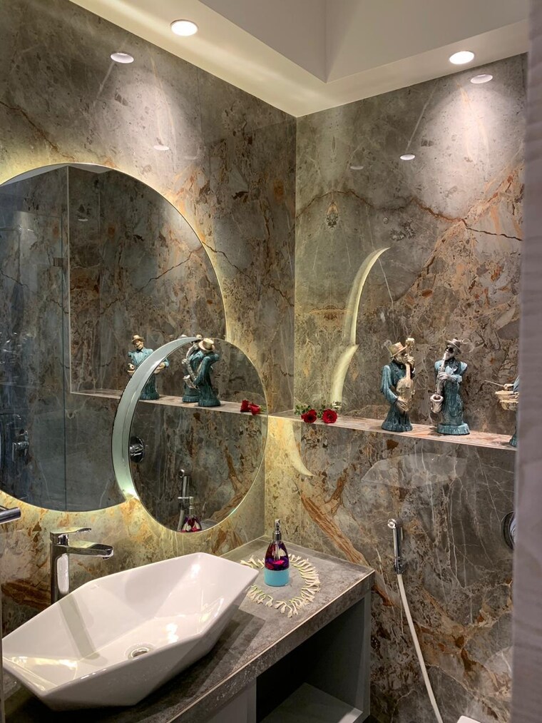 Bathroom, db-woods 3 Bedroom 1200 Sq.Ft. Apartment In Goregaon East Mumbai 9512962