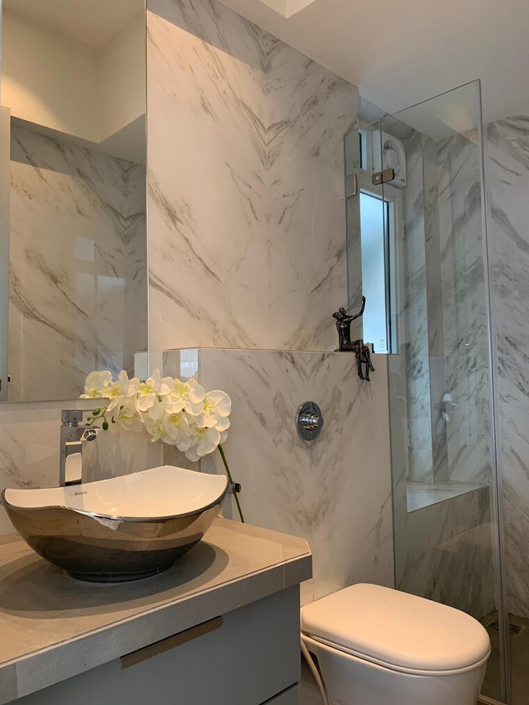 Bathroom, db-woods 3 Bedroom 1200 Sq.Ft. Apartment In Goregaon East Mumbai 9512962