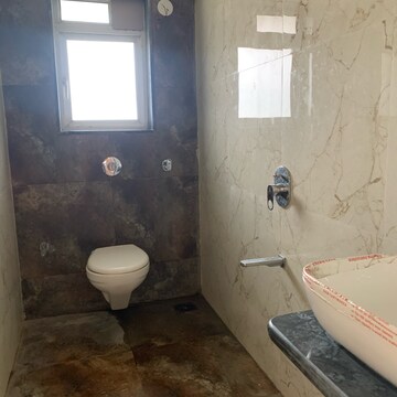 Bathroom in 2 BHK Apartment at Glasswood Om Sarjan CHSL, Dalvi Nagar – for Sale