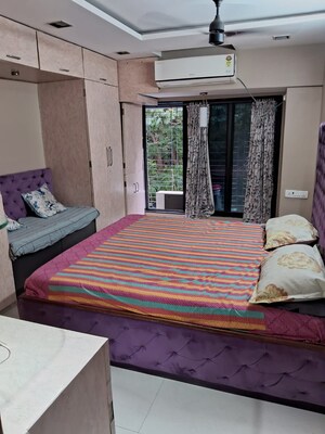 Bedroom in 1 BHK Apartment at Powai Vihar, Powai – for Rent