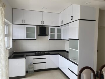 Kitchen in 3 BHK Apartment at Nitesh Hyde Park, Bannerghatta Road – for Rent