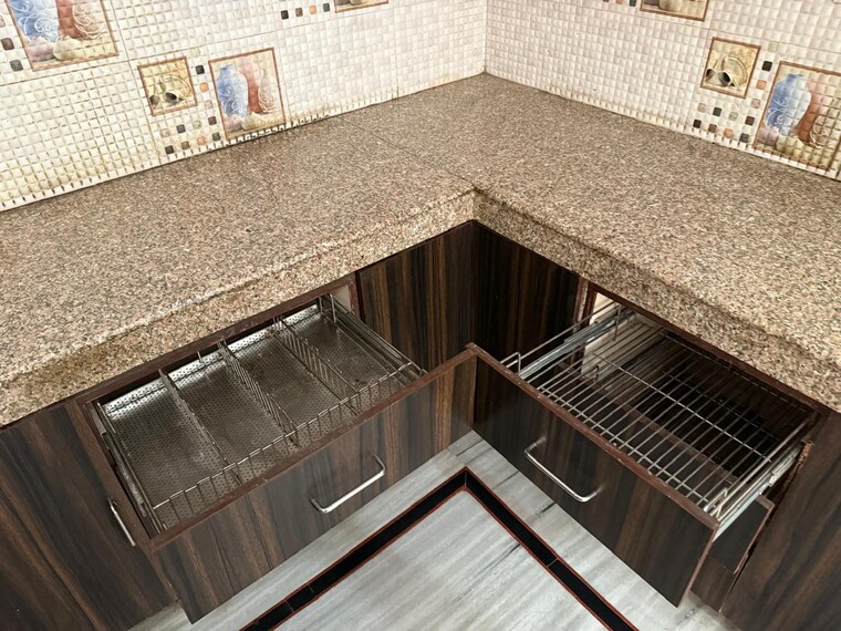 Kitchen, bhabat 2 Bedroom 1250 Sq.Ft. Villa In Bhabat Zirakpur 9512974