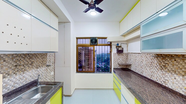 Kitchen, omkar-alta-monte 5 Bedroom 1900 Sq.Ft. Apartment In Malad East Mumbai 9513012