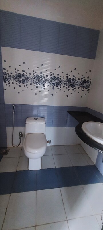 Bathroom in 3 BHK Apartment at Nanded Asawari, Nanded – for Rent