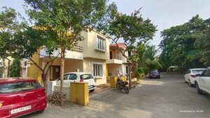 4 BHK Independent House – Exterior View View at Gotri Road - for Rent