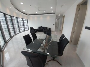 Dining area in 6 BHK Apartment at Lodha The World Towers World One Tier 2, Worli – for Rent