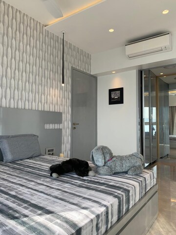 Bedroom in 3 BHK Apartment at Omkar Alta Monte, Malad East – for Rent