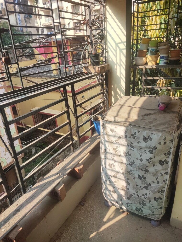 Balcony, kaikhali 2 Bedroom 755 Sq.Ft. Apartment In Kaikhali Kolkata 9513209