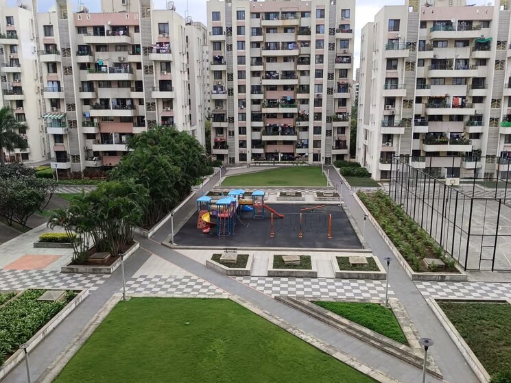 Exterior View, magarpatta-city-roystonea 2 Bedroom 1200 Sq.Ft. Apartment In Hadapsar Pune 9513274