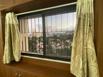 Balcony in 2 BHK Apartment at Magarpatta City Roystonea, Hadapsar – for Sale