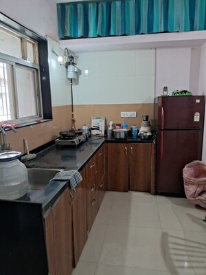 Kitchen in 1.5 BHK Apartment at Suyog Leher, Kondhwa – for Rent