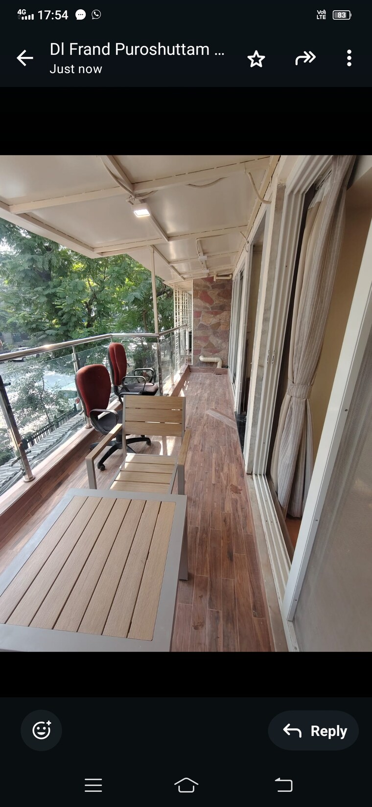 Balcony, prabhadevi Pg For Girls In Prabhadevi 9513403