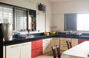 Kitchen in 3 BHK Apartment at Rolex Apartment, Malad West – for Rent