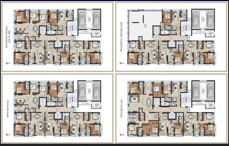 Master Plan, dotom-vue 2 Bedroom 633 Sq.Ft. Apartment In Borivali West Mumbai 9513623