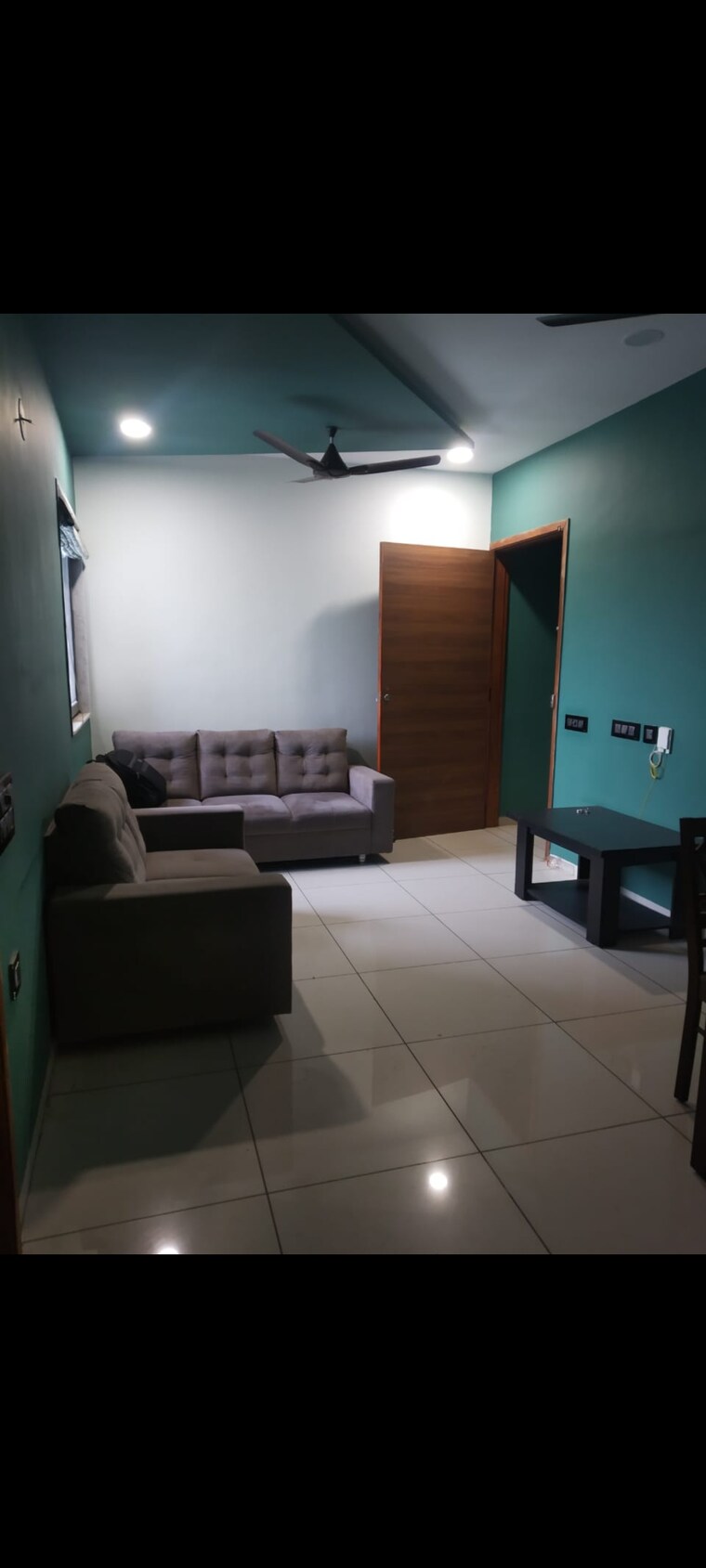 Living Room, hr-eternia 3 Bedroom 1750 Sq.Ft. Apartment In Shela Ahmedabad 9513629