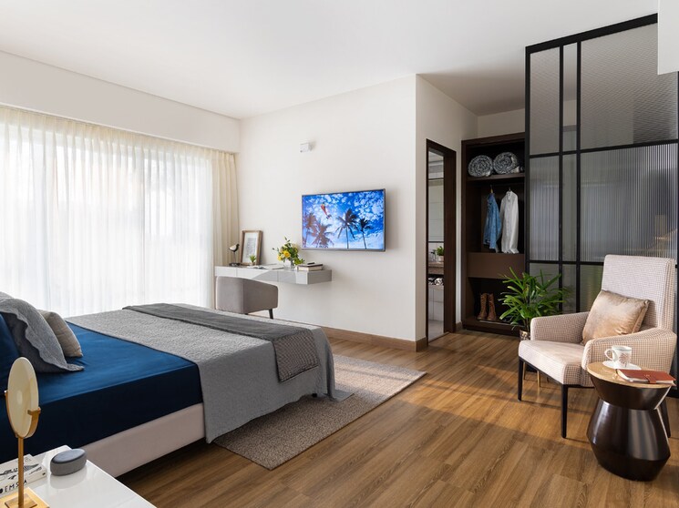 Bedroom, godrej-air-sector-85 2 Bedroom 1406 Sq.Ft. Apartment In Sector 85 Gurgaon 9513653