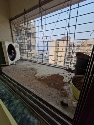 Balcony in 2 BHK Apartment at Ekta Parks Ville, Virar West – for Rent