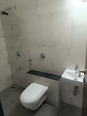 Bathroom in 1 RK Apartment at Bramhacorp Water Bay, Kalyani Nagar – for Rent