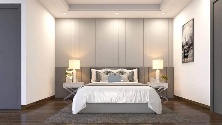 Bedroom, aurobindo-galaxy 4 Bedroom 5400 Sq.Ft. Apartment In Hi Tech City Hyderabad 9513799