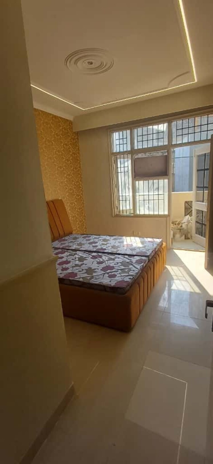 Bedroom, rkm-springdale-tower-ii 3 Bedroom 1440 Sq.Ft. Builder Floor In Lohgarh Zirakpur 9513901