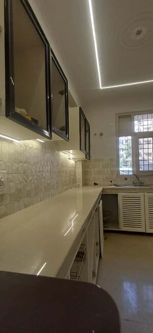 Kitchen in 3 BHK Builder Floor at RKM Springdale Tower II, Lohgarh – for Sale