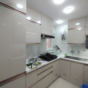 Kitchen in 3 BHK Builder Floor at Unitech Woodstock Floors, Nirvana Country – for Sale