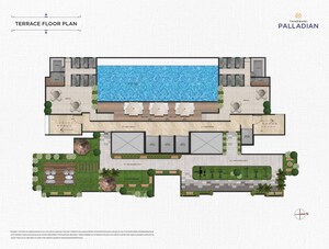 Master Plan in 2 BHK Apartment at Tharwani Palladian, Kharghar – for Sale