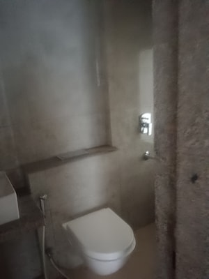 Bathroom in 2 BHK Apartment at Birla Vanya, Kalyan West – for Rent