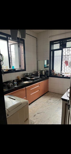 Kitchen in 2 BHK Apartment at Jayant Apartments, Prabhadevi – for Rent