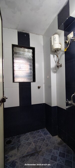 Bathroom in 1 BHK Apartment at Bhandup East – for Sale