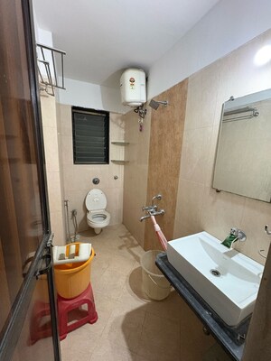 Bathroom in 2 BHK Apartment at Sudarshan Sky Garden Mumbai, Anand Nagar – for Sale