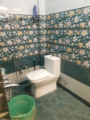 Bathroom in 2 BHK Builder Floor at Savitri Nagar – for Rent