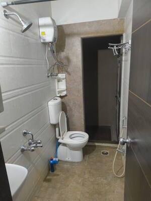 Bathroom in 2 BHK Apartment at Rehab Balaji Delta Tower 2, Ulwe – for Rent