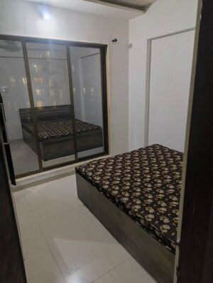 Bedroom in 2 BHK Apartment at Rehab Balaji Delta Tower 2, Ulwe – for Rent