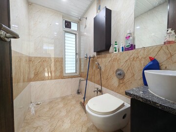 Bathroom in 2 BHK Apartment at Marathon Nexzone, New Panvel – for Rent