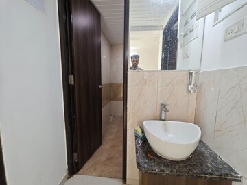 Bathroom in 2 BHK Apartment at Marathon Nexzone, New Panvel – for Rent
