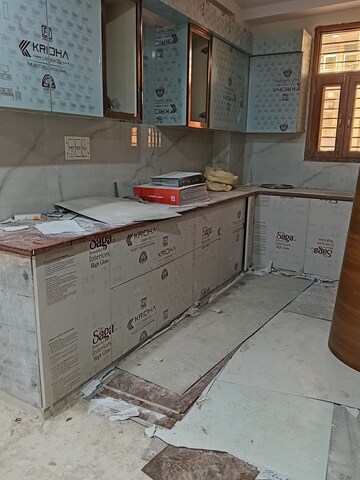Kitchen in 3 BHK Builder Floor at Shalimar Garden Extension I – for Sale