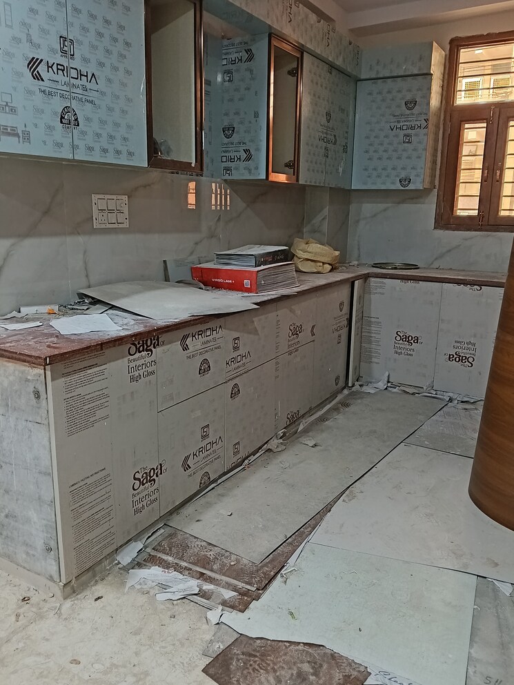 Kitchen, shalimar garden extension i 3 Bedroom 110 Sq.Yd. Builder Floor In Shalimar Garden Extension I Ghaziabad 9514262