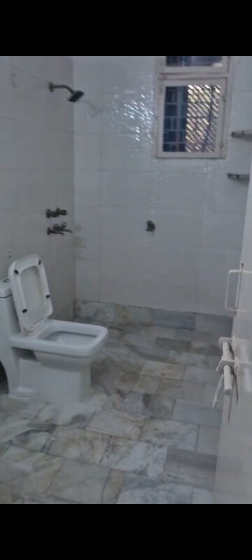 Bathroom in 3 BHK Apartment at Shipra Suncity, Vaibhav Khand – for Rent