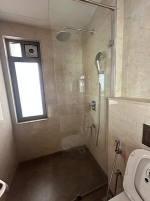 Bathroom in 3 BHK Apartment at Piramal Mahalaxmi, Mahalaxmi – for Rent