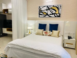 Bedroom in 1 BHK Apartment at L&T Raintree Boulevard, Hebbal – for Rent