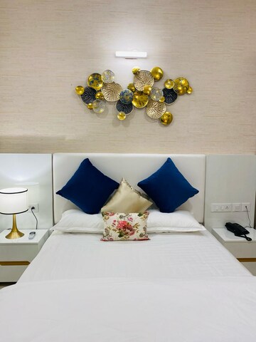 Furnished Amenities in 1 BHK Apartment at L&T Raintree Boulevard, Hebbal – for Rent