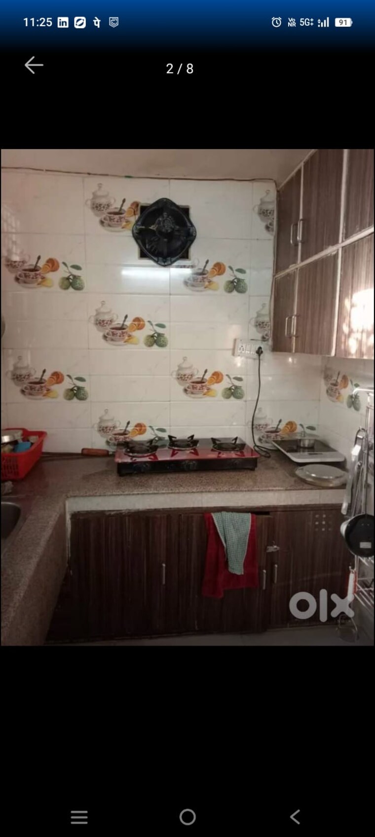 Kitchen, lohgarh 2 Bedroom 1240 Sq.Ft. Villa In Lohgarh Zirakpur 9514297